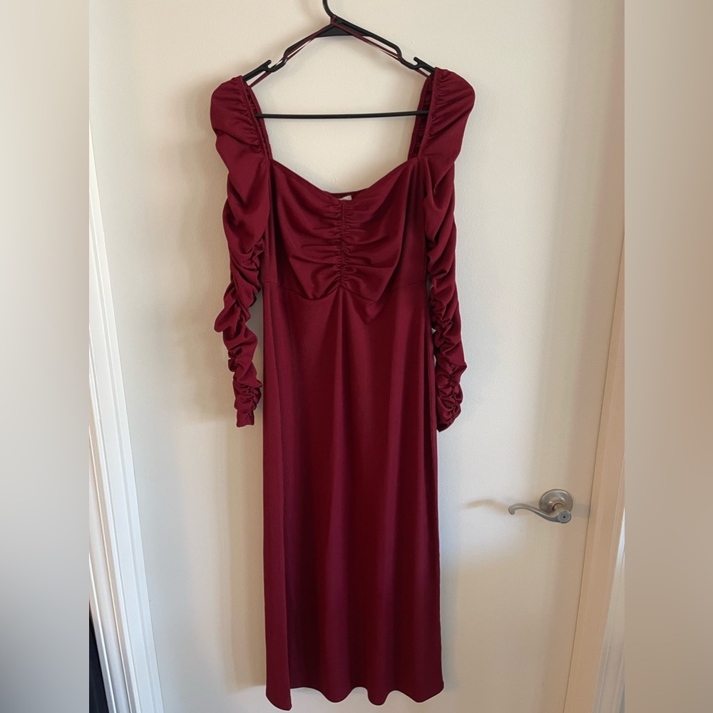 Topshop Midi Bodycon Dress